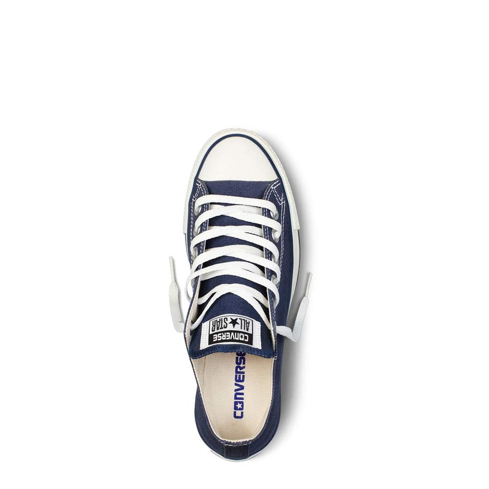 Converse Chuck Taylor All Star Low Top Sneakers for Women & Men - Navy Blue (Women's Size 14/Men's Size 12) | Classic Casual Shoes for Everyday Wear, Street Style & Light Sports Activities
