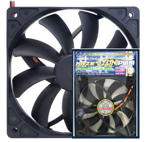 Scythe KAZE JYUNI 120mm x 25mm PWM Fan - 500-1900 RPM High Performance Cooling - Perfect for PC Gaming, Workstations & Server Cooling (Model: SY1225SL12H)