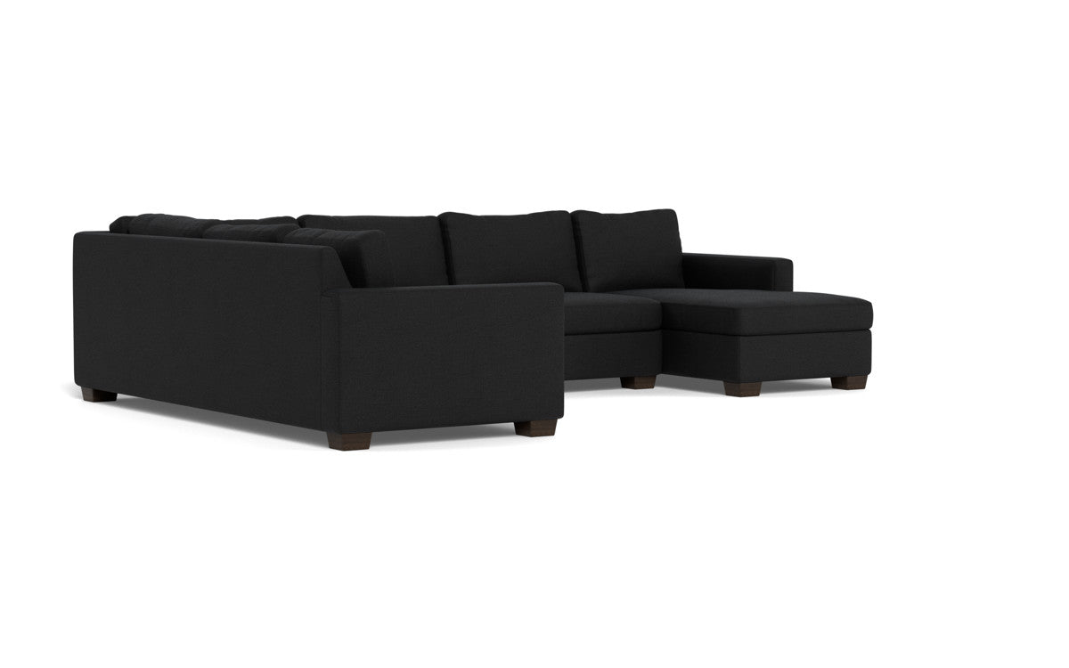 Track 141 Modern L-Shaped Sectional Sofa with Right Chaise Lounge - Perfect for Living Room, Home Theater & Family Gatherings