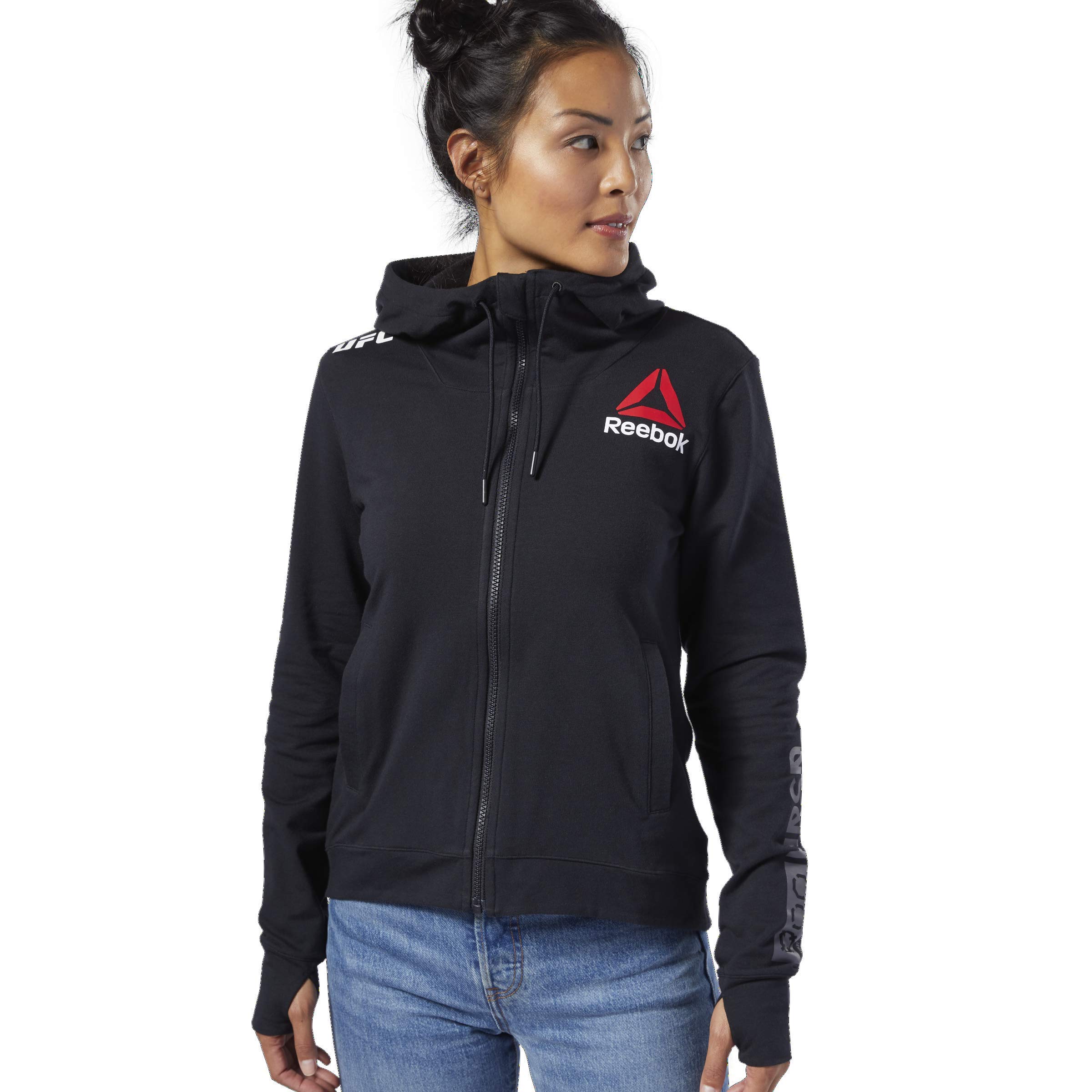 Reebok Women's Walkout Hoodie - Soft Fleece Pullover Sweatshirt for Casual Wear & Lounge Comfort | Gym, Running, Travel & Everyday Use