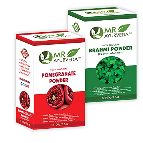 Pomegranate Peel Powder + Brahmi Powder
