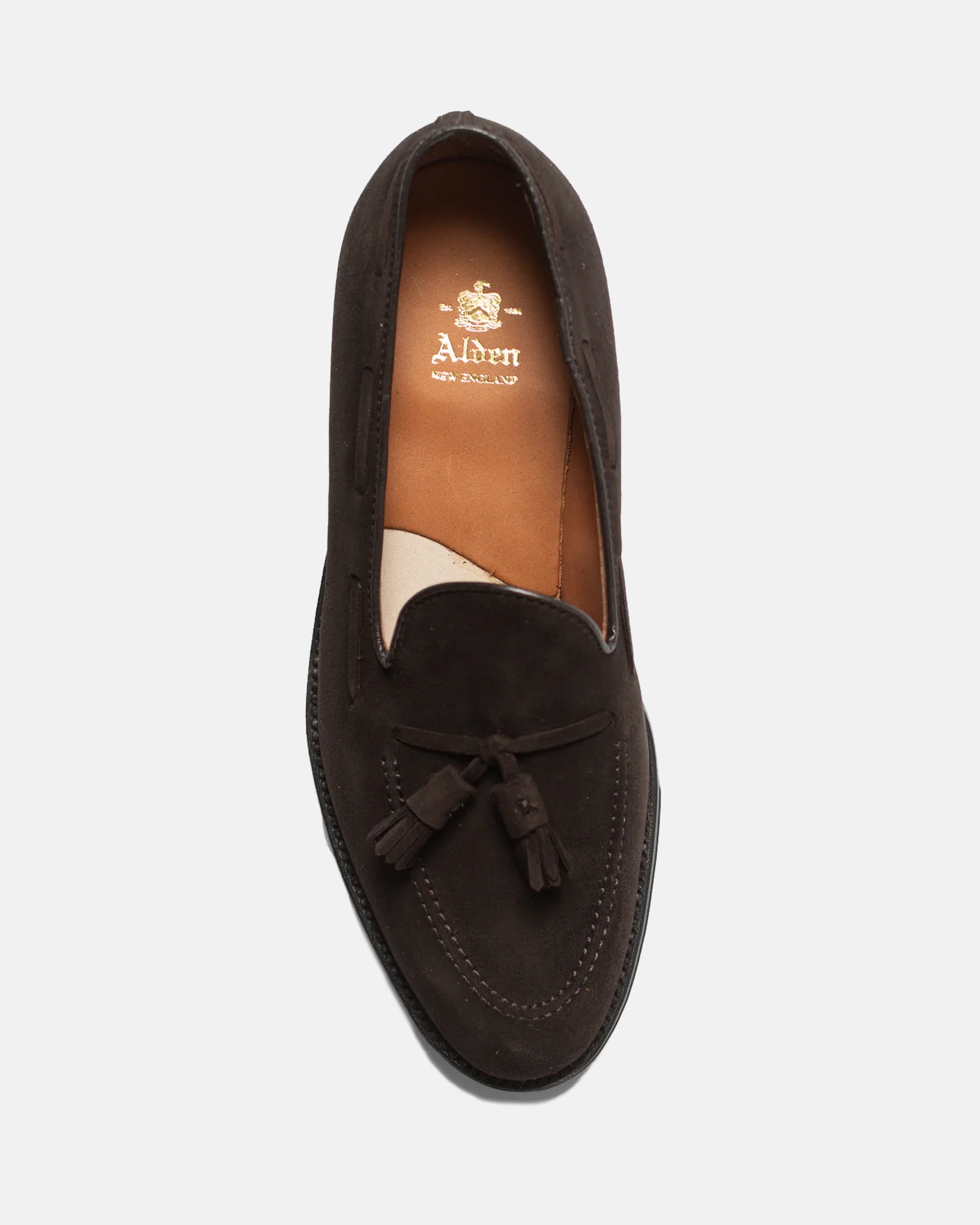 Premium Alden Suede Tassel Loafers for Men - Comfortable Slip-On Dress Shoes for Business & Casual Wear - Perfect for Office, Weddings & Formal Events