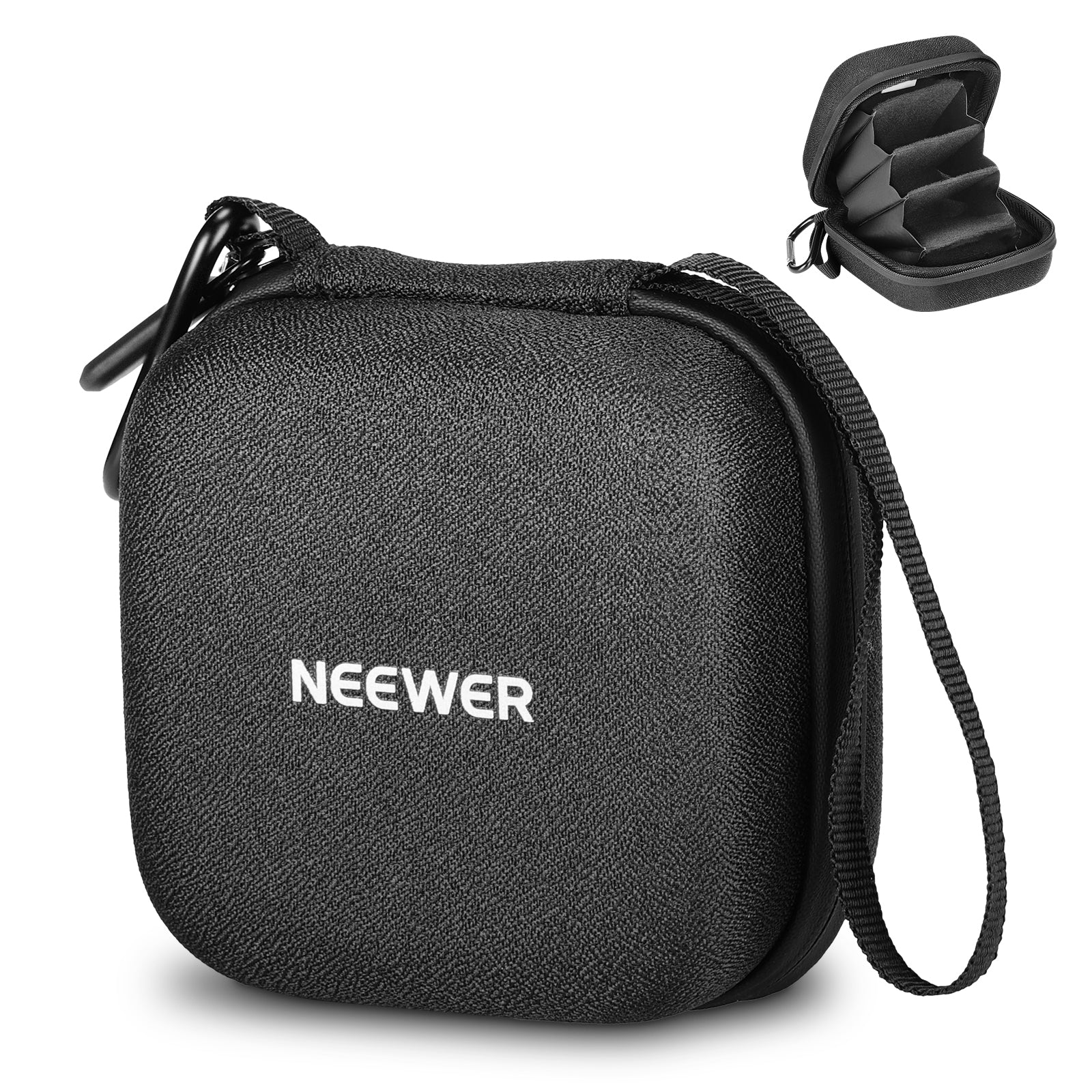 NEEWER PB11/PB12 Hard Shell Filter Storage Case - Durable Protective Carrying Pouch for Camera Lens Filters - Perfect for Travel, Outdoor Photography & Professional Use