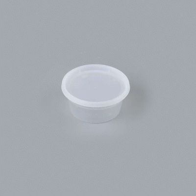 12 oz Round Clear Plastic Soup Containers with Lids - Microwave Safe, 4.5