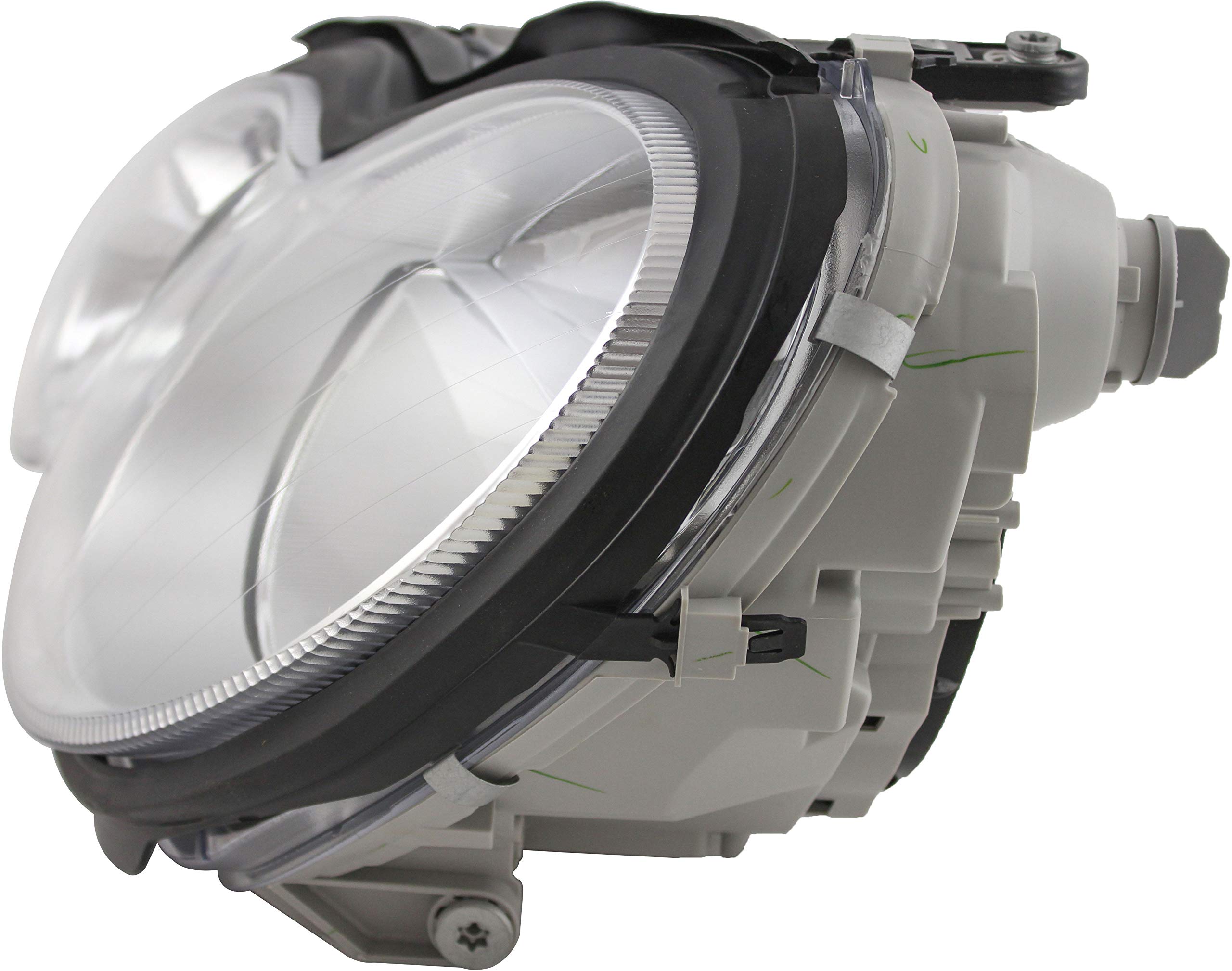 Mercedes Benz C Class Headlights Replacement Set - Halogen Headlamps for 2005 2006 2007 Models (Driver & Passenger Side) | Perfect for Night Driving & Auto Restoration Projects