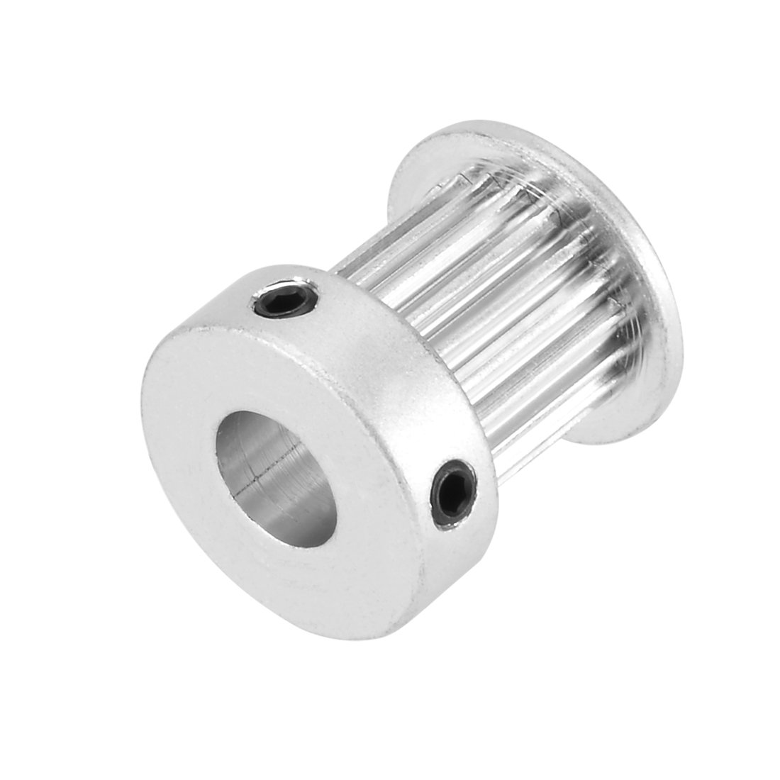 uxcell Aluminum 20 Teeth 6.35mm Bore 5mm Pitch Timing Belt Pulley for 3D Printer - High Precision CNC Machined Part for DIY 3D Printing, Robotics, and Automation Projects