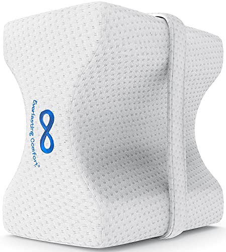 A. Side Sleeper Knee Pillow - White