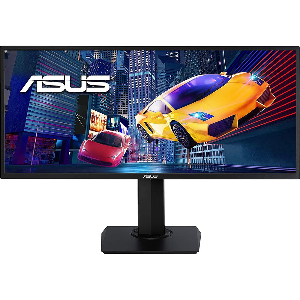 ASUS 34-Inch Ultra-Wide Curved HDR Gaming Monitor - 144Hz, WQHD, FreeSync Premium - Perfect for PC & Console Gaming, Home Office & Entertainment