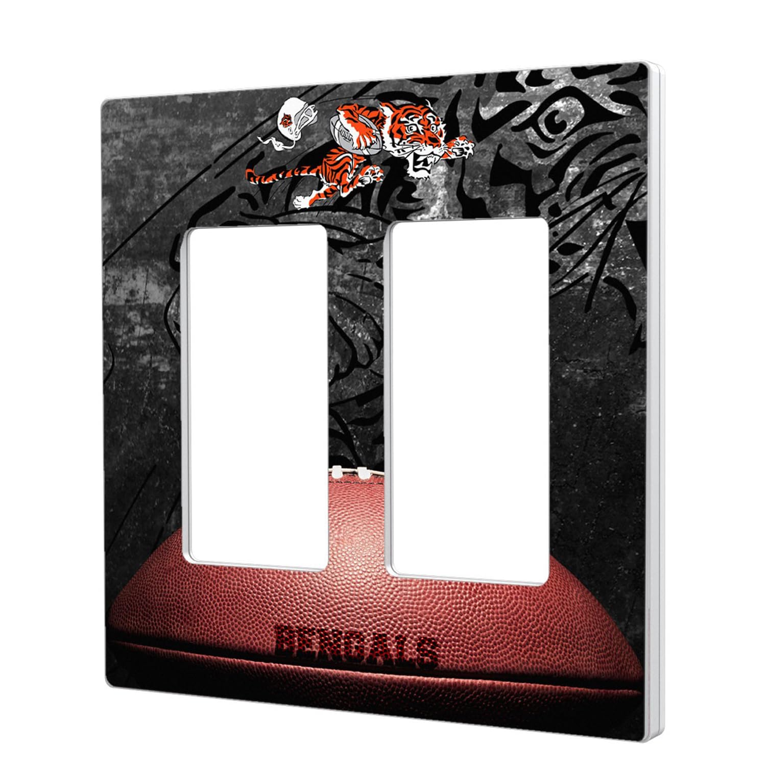 NFL Legendary Team Double Rocker Light Switch Plate Cover - Decorative Sports Fan Wall Plate for Bedroom, Game Room & Man Cave Decor