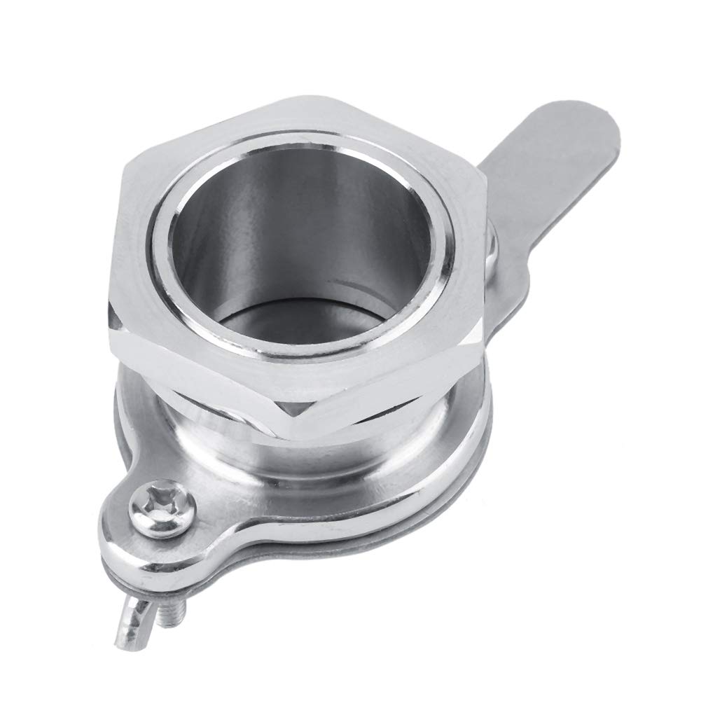 Stainless Steel Beekeeping Honey Extractor Tool - Durable Gate Valve Honey Tap for Bottling & Food Processing | Perfect for Home Beekeepers & Commercial Honey Production