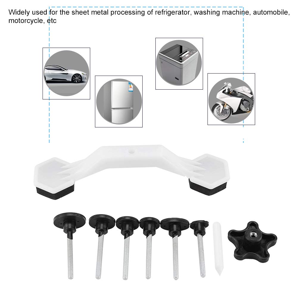 Paintless Dent Repair Kit - Glue Pulling Tabs & Bridge Puller Tool for Car, Washing Machine & Refrigerator Body Dent Removal | DIY Auto Body Repair Solution for Small Dents & Dings
