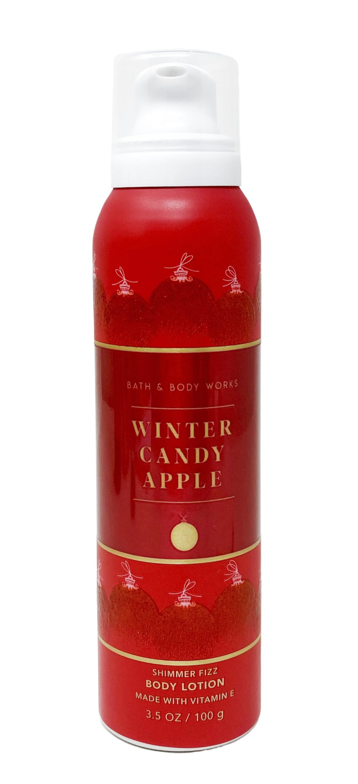 Bath & Body Works Winter Candy Apple Shimmer Fizz Body Lotion with Natural Oats Sample Soap | Moisturizing & Sparkling Body Care for Winter | Perfect for Holiday Gifts & Self-Care Routines