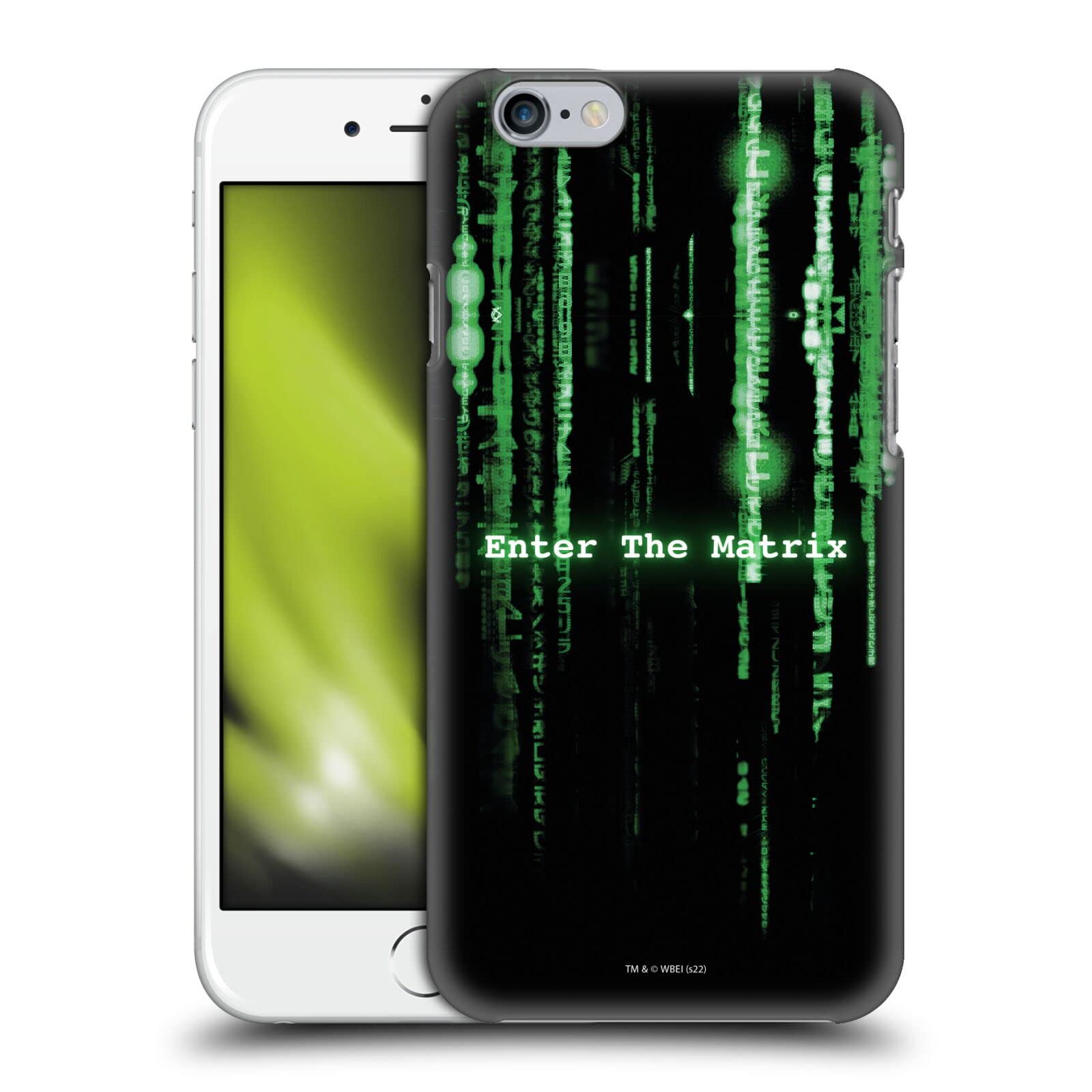 Head Case Designs Officially Licensed The Matrix Enter The Matrix Key Art Hard Back Case for iPhone 6/6s - Durable Protection & Stylish Movie Fan Gift