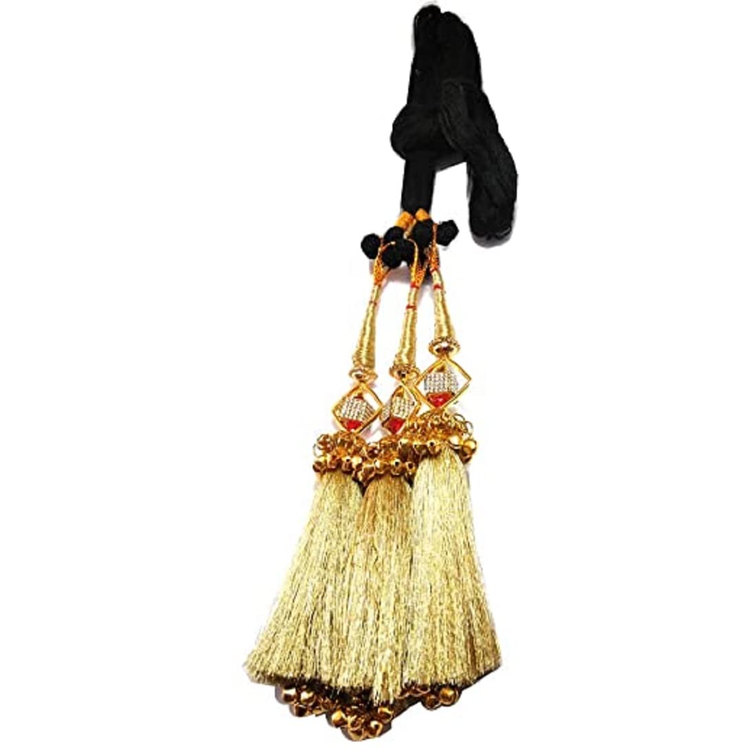 Beautiful Punjabi Parandi Hair Extension for Women – Traditional Indian Braid Accessory for Weddings, Parties & Festivals