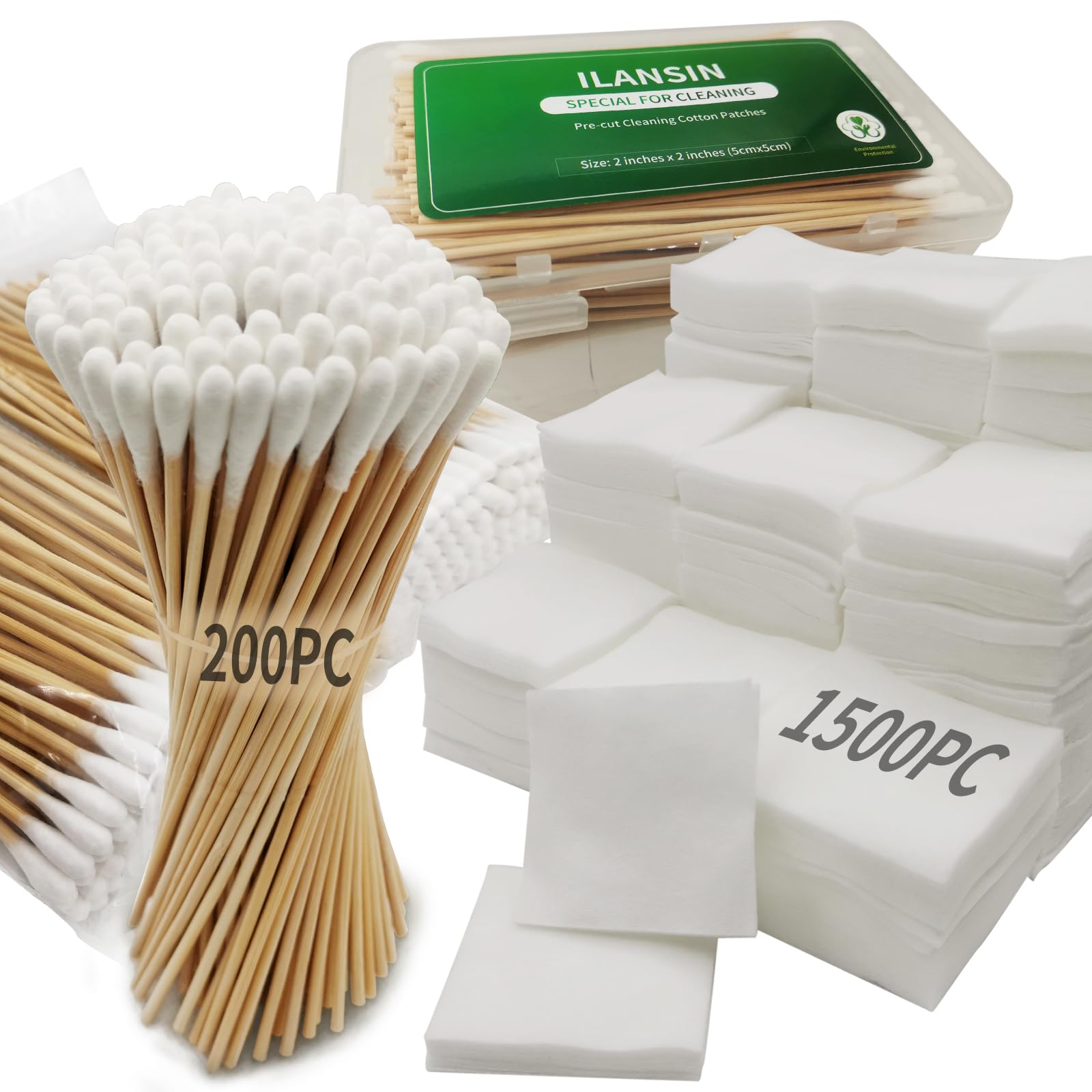 1700PCS Gun Cleaning Kit - Patches & Swabs for 9mm & All Calibers | Firearm Maintenance