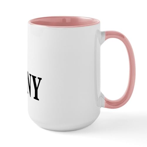 White/Pink Inside - I Heart Germany Large Mug