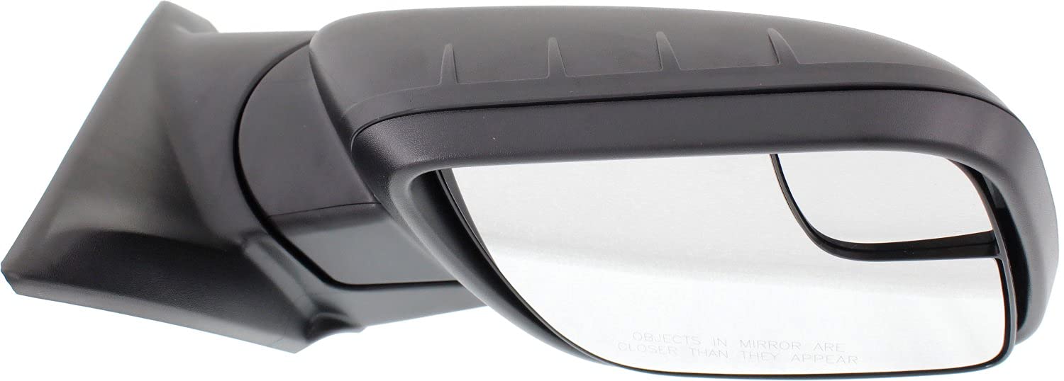 Power Non-Heated Side Mirrors for Ford Explorer 2011-2015 - Driver & Passenger Manual Fold Mirrors with Spotter Glass (No Signal Light/Memory/Puddle Lamp) - Perfect for Off-Roading & Daily Commuting