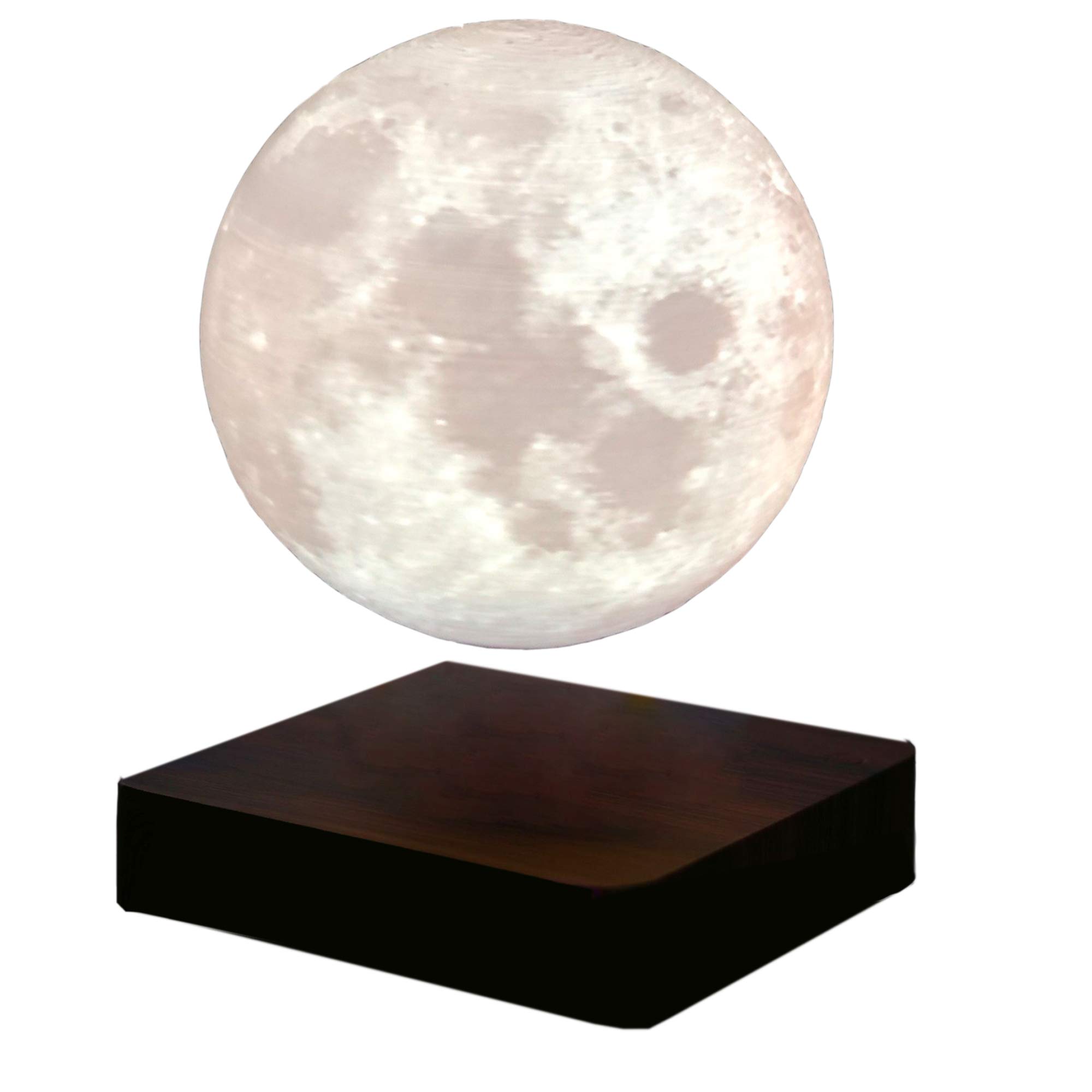 ACEDOAMARE Magnetic Floating Moon Night Light - 3D Printed LED Planet Lamp for Bedroom, Nursery, or Gift (13cm Moon) | Perfect for Relaxation, Meditation & Home Decor