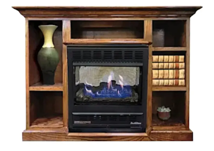 Buck Stove Model 1127 Vent-Free Gas Stove - 25,000 BTU High Efficiency Heater for Home, Cabin & RV - Perfect for Indoor Heating & Cozy Winter Nights