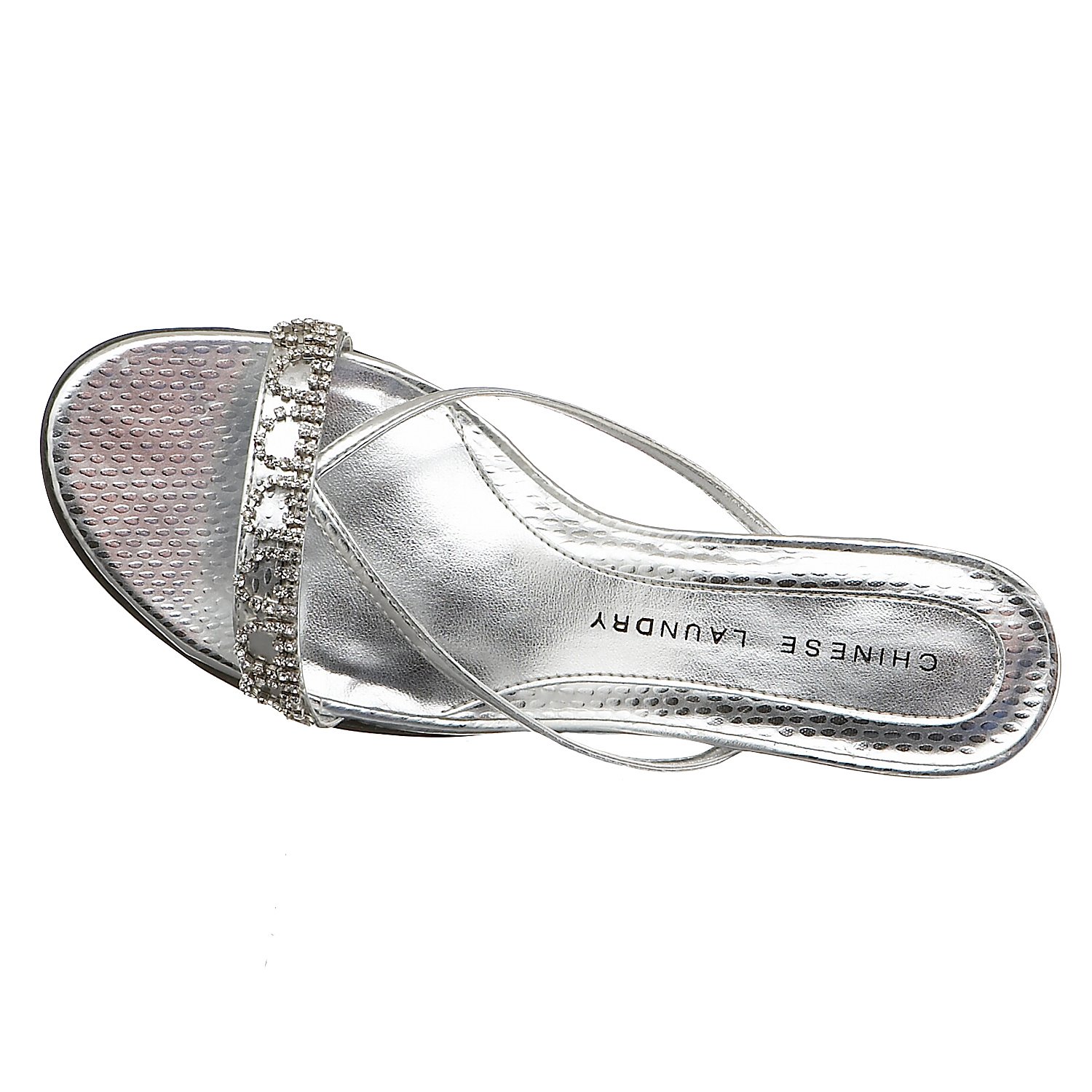 Chinese Laundry Women's Jello Low Heel Slide Sandals - Comfortable Summer Casual Shoes for Beach, Pool, and Vacation Wear