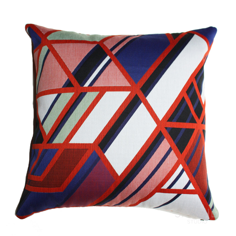 Maharam A Band Apart Decorative Throw Pillow - Stylish Accent for Sofa, Bed & Home Decor
