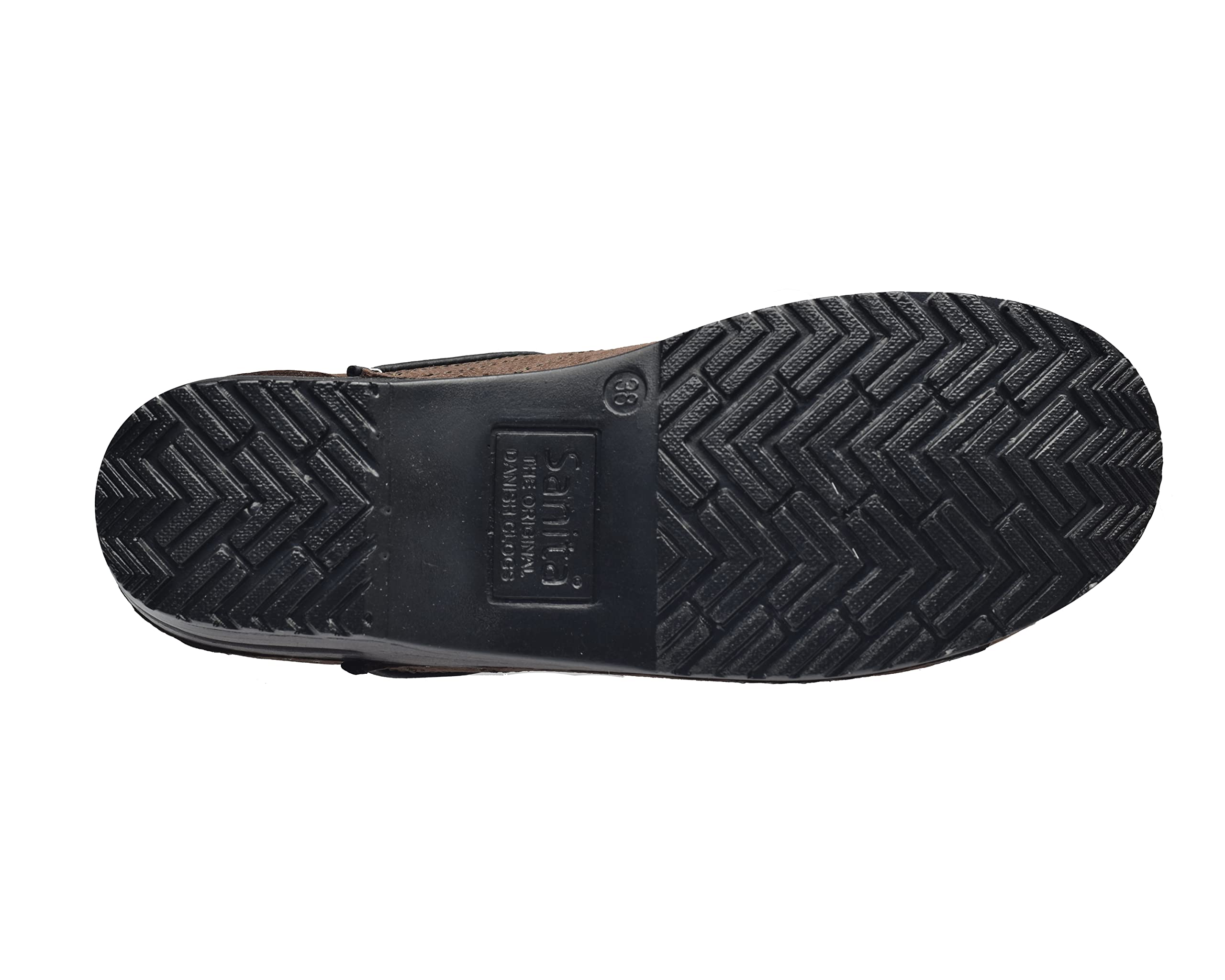 Sanita Women's Professional Oil-Resistant Leather Clogs - Non-Slip Kitchen Shoes for Chefs, Nurses & Healthcare Workers