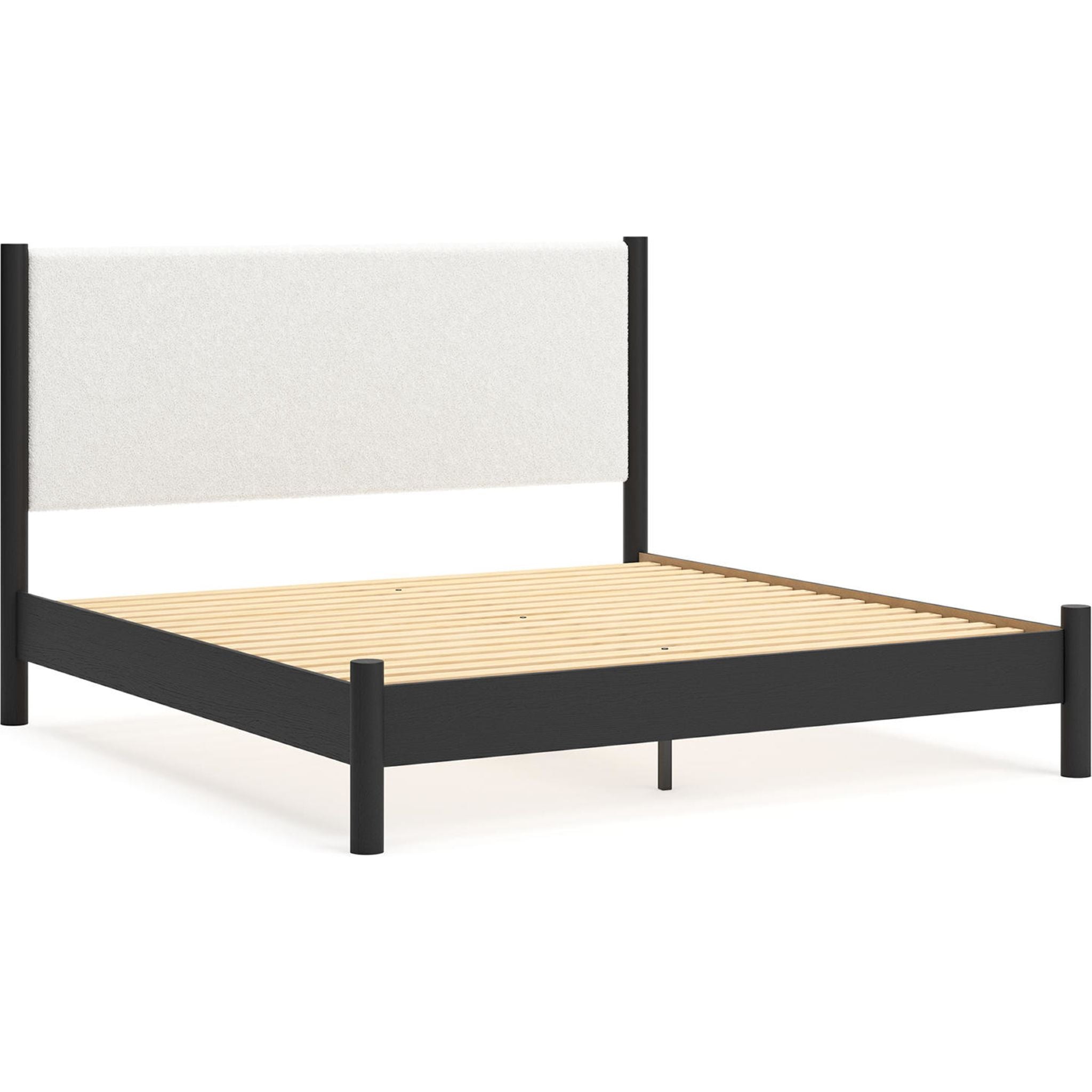 Cadmori 6-Piece Platform Bedroom Set - Modern Wooden Bed Frame, Nightstand & Dresser - Perfect for Small Spaces & Apartment Living