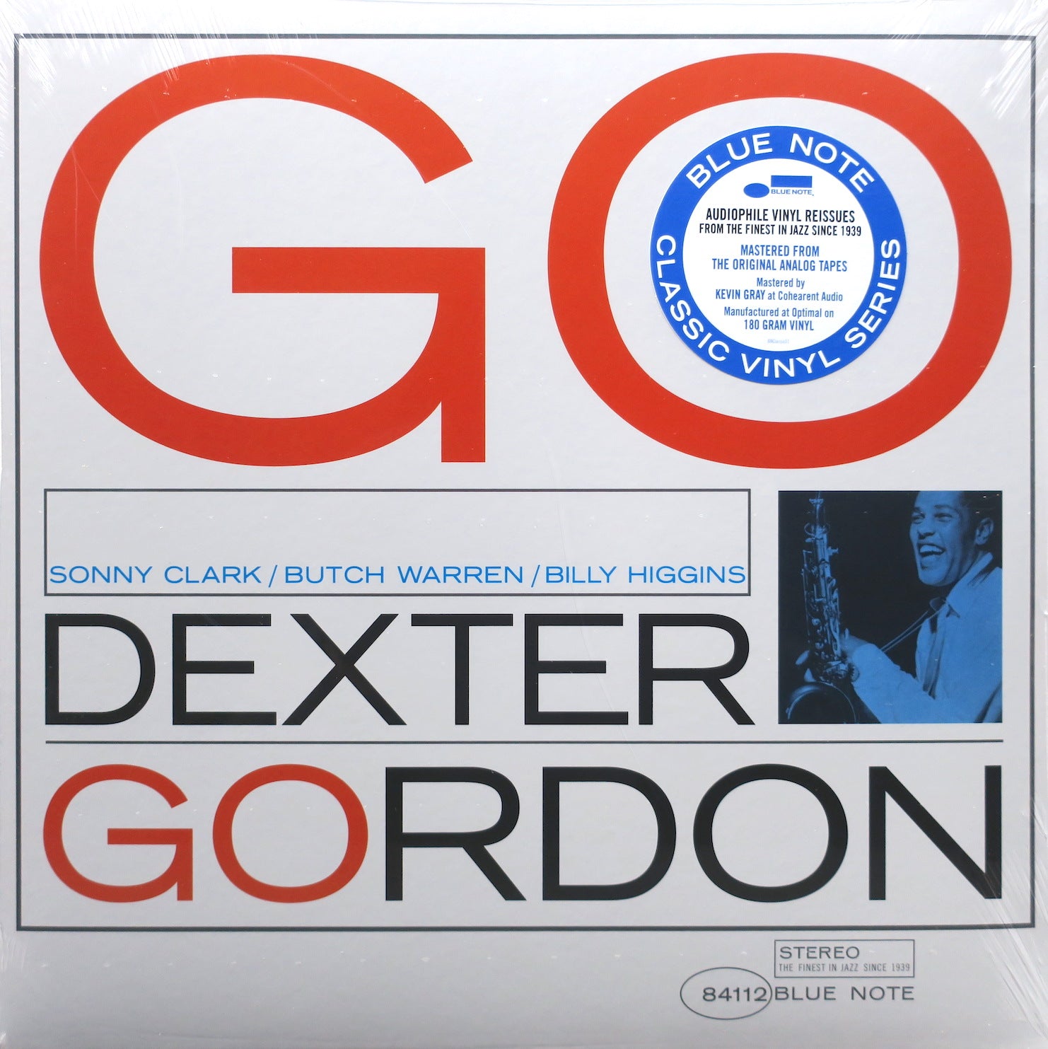 DEXTER GORDON 'Go!' BLUE NOTE CLASSIC 180g Vinyl LP Record - Jazz Music Album for Audiophiles & Collectors - Perfect for Home Listening & Music Enthusiasts