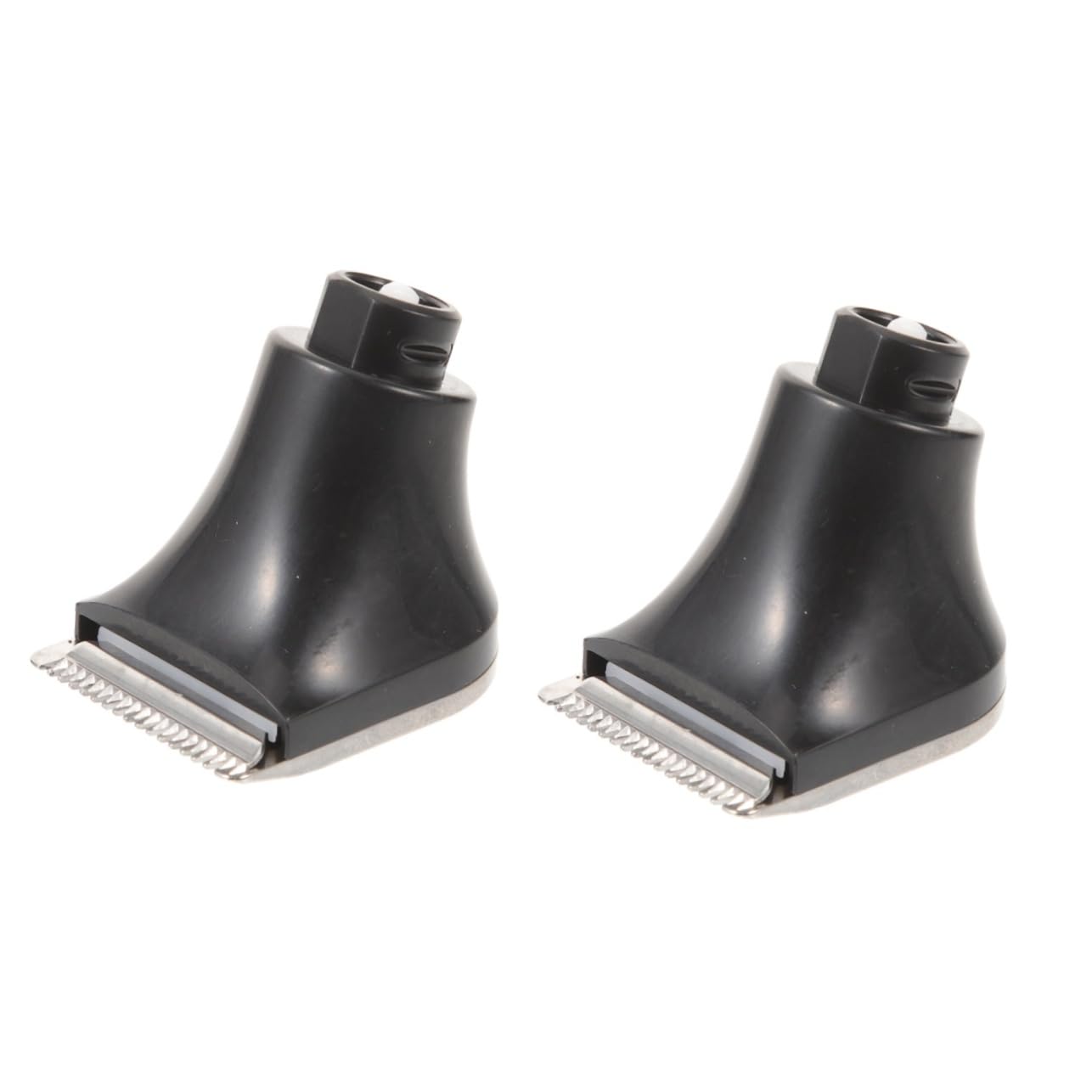 2 Pack Universal Replacement Shaver Heads for Men - Compatible with Most Electric Razors, Durable Plastic Shaving Accessories for Smooth & Comfortable Shave - Perfect for Travel, Home & Gym Use