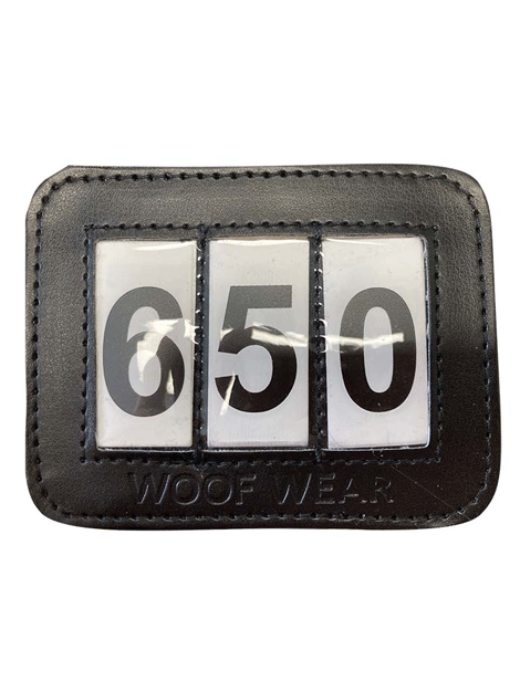 WoofWear Competition Bridle Number Holder - Horse Riding & Equestrian Show Accessories - Perfect for Dressage, Show Jumping & Eventing