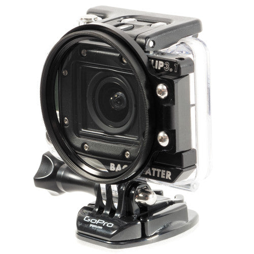 Flip Filters 55mm +10 Close Up Lens for GoPro - Macro Photography Accessory for Stunning Close-Up Shots - Perfect for Underwater, Travel & Action Videography