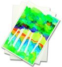 Premium 100-Sheet Watercolor Paper Pack for Beginners - 12x18 Inch Natural White Acid-Free Paper - Ideal for Classroom, Art Projects & Watercolor Painting Practice