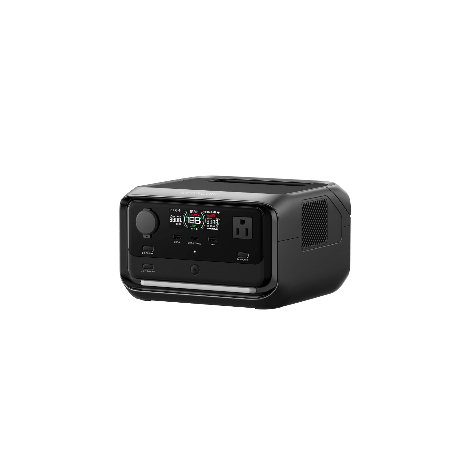 EcoFlow RIVER 3 Plus Portable Power Station 288Wh | Solar Generator for Camping, RV & Emergency Backup | Fast Charging & Lightweight Design