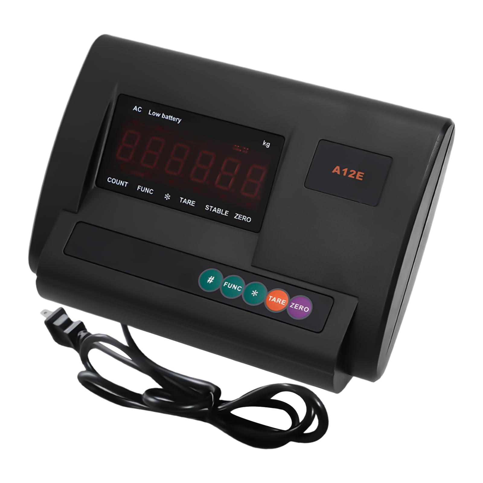 **2.5T 5000lb Livestock Scale Kit with 4-Wire Junction Box & High Precision Indicator - Heavy Duty Floor Scale for Cattle, Goats, Pigs, Horses, Sheep - Perfect for Farms, Ranches, and Veterinary Use**