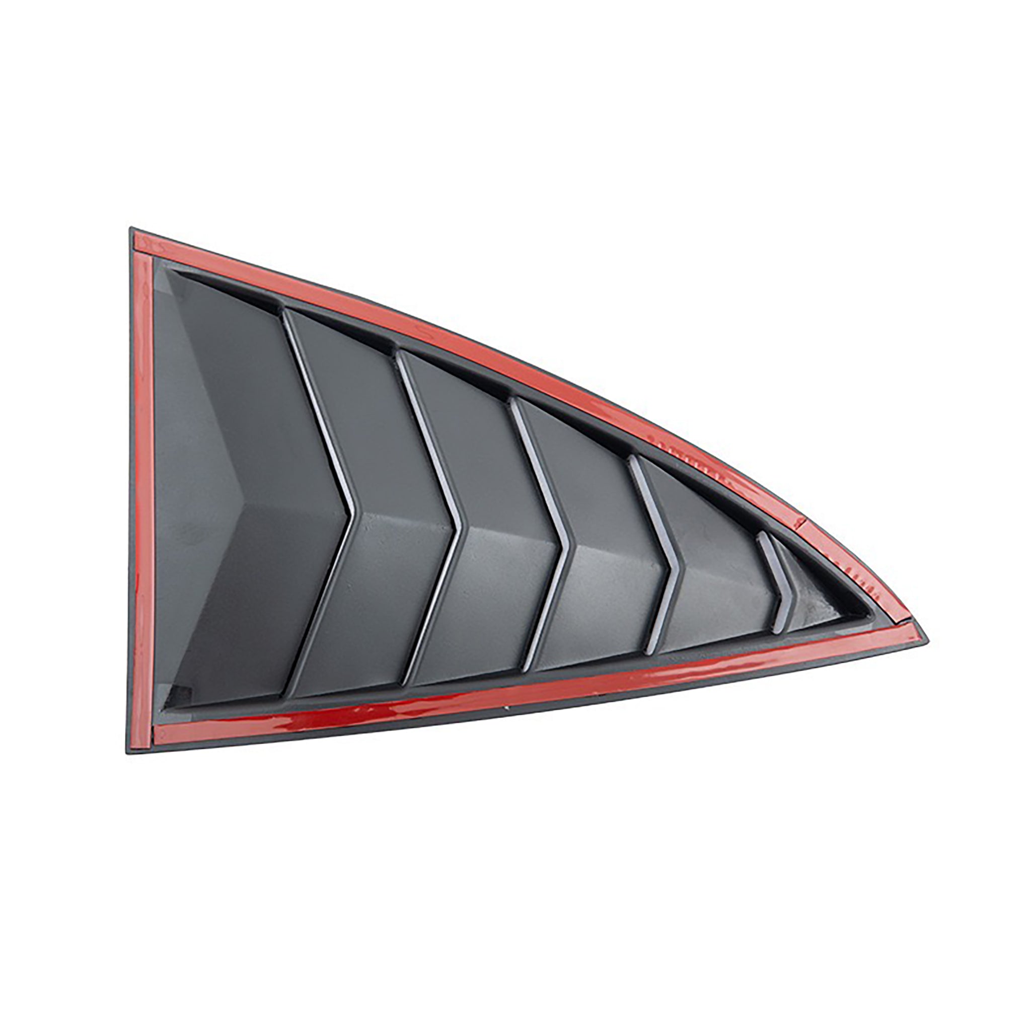 High-Performance Racing Style Rear Side Window Louvers for Tesla Model 3 (2017-2024) - Lightweight ABS Plastic Sun Shade & Privacy Cover for Enhanced Style & UV Protection - Perfect for Car Enthusiasts & Summer Driving