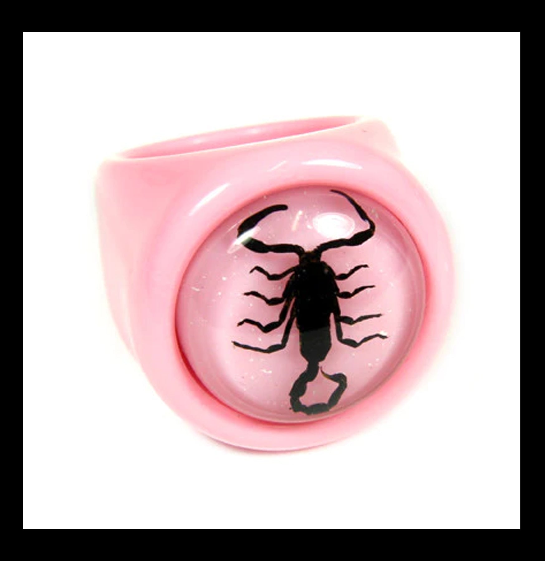 Scorpion Ring for Men - Gothic Punk Style Stainless Steel Band - Perfect for Halloween, Cosplay, and Dark Fashion Accessories