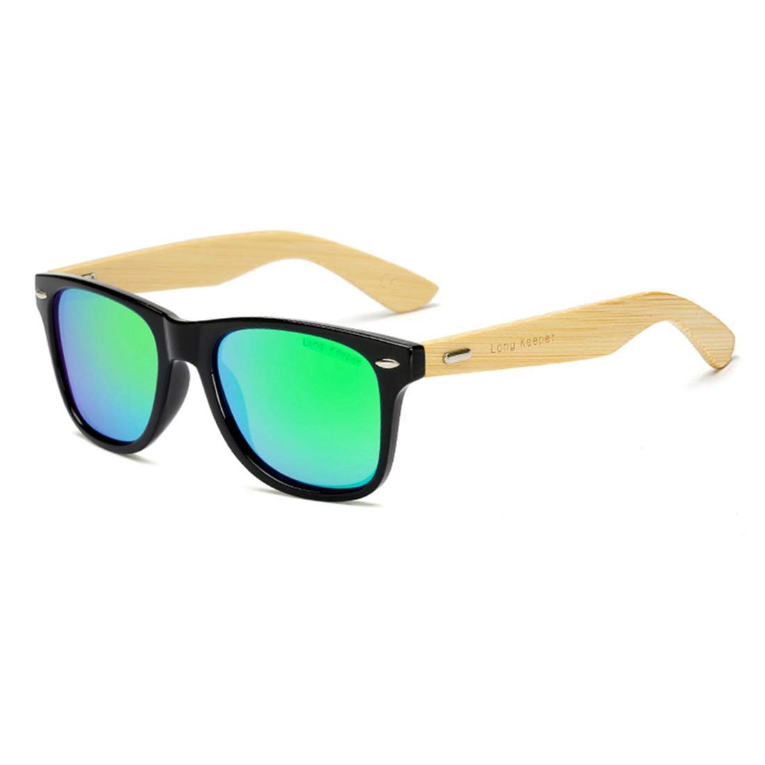 Polarized Bamboo Wood Sunglasses for Women & Men - UV Protection, Lightweight & Durable - Perfect for Driving, Beach, Outdoor Activities & Fashion Accessories