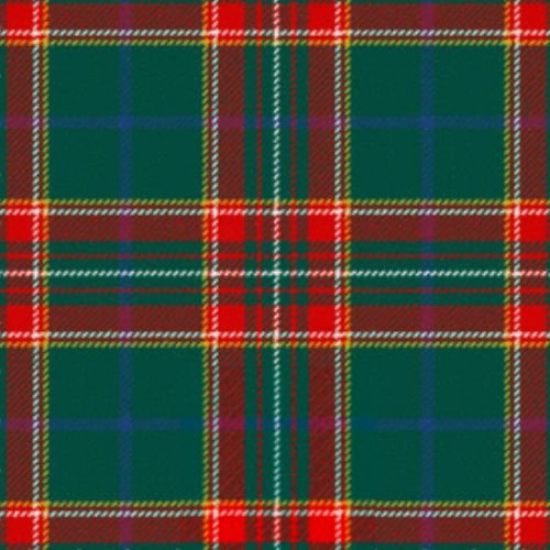 Authentic Canadian Caledonian Tartan Fabric - Premium Quality for Kilts, Scarves, and Home Decor | Perfect for Scottish Heritage Events, Weddings, and DIY Crafts