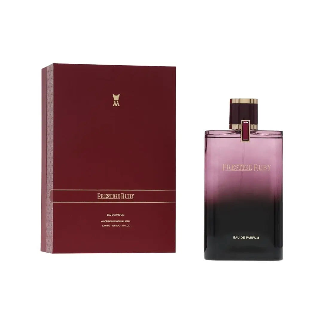Prestige Ruby Eau de Parfum 200ml - Luxury Women's Perfume for Evening & Special Occasions