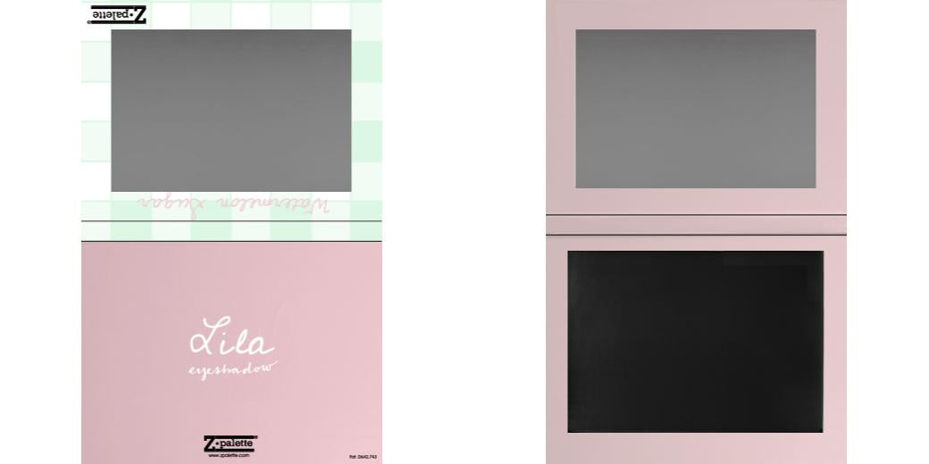 Custom Extra Large Z Palette - Magnetic Makeup Palette for Eyeshadows & Blush - Perfect for Professional Makeup Artists & Travel
