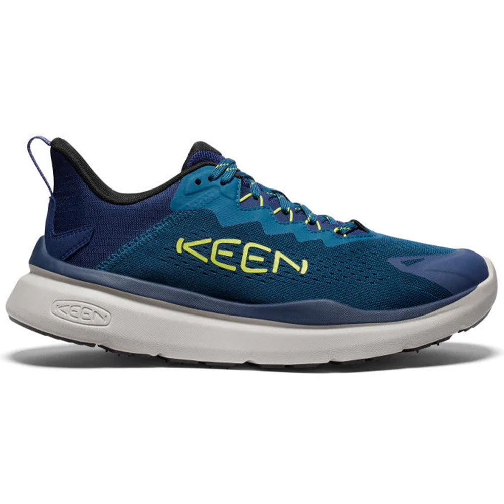 Keen WK450 Hiking Shoes for Men - Legion Blue/Evening Primrose - Size 10 D Medium - Lightweight & Durable Outdoor Footwear for Trail Walking, Camping & Adventure Travel