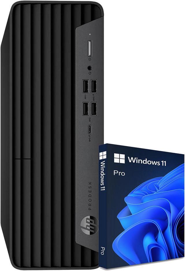 HP ProDesk 600 G6 SFF Business Desktop PC - Intel Core i5-10310 10th Gen Octa-Core (Up to 4.4GHz), 16GB DDR4 RAM, 256GB NVMe SSD, Windows 11 Pro - Dual DisplayPort, USB-C, WiFi, Keyboard & Mouse - 1 Year Warranty - Perfect for Office Work, Home Business & Remote Work Setup