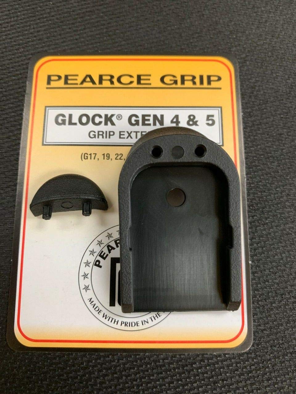Pearce Grip Extension for Glock Gen 4 & 5 Mid/Full Size Models - Enhanced Comfort & Control for Tactical Shooting & Concealed Carry