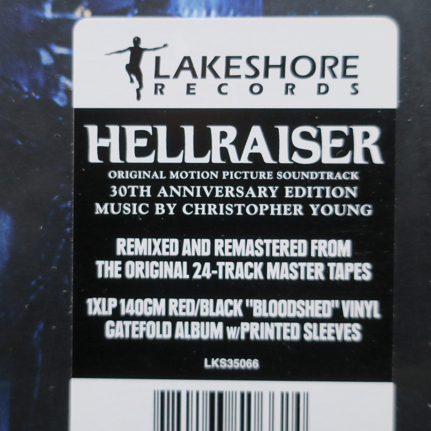 HELLRAISER Original Motion Picture Soundtrack 30th Anniversary Limited Edition RED/BLACK Vinyl LP - Horror Movie Collector's Item for Home Theater & Music Enthusiasts