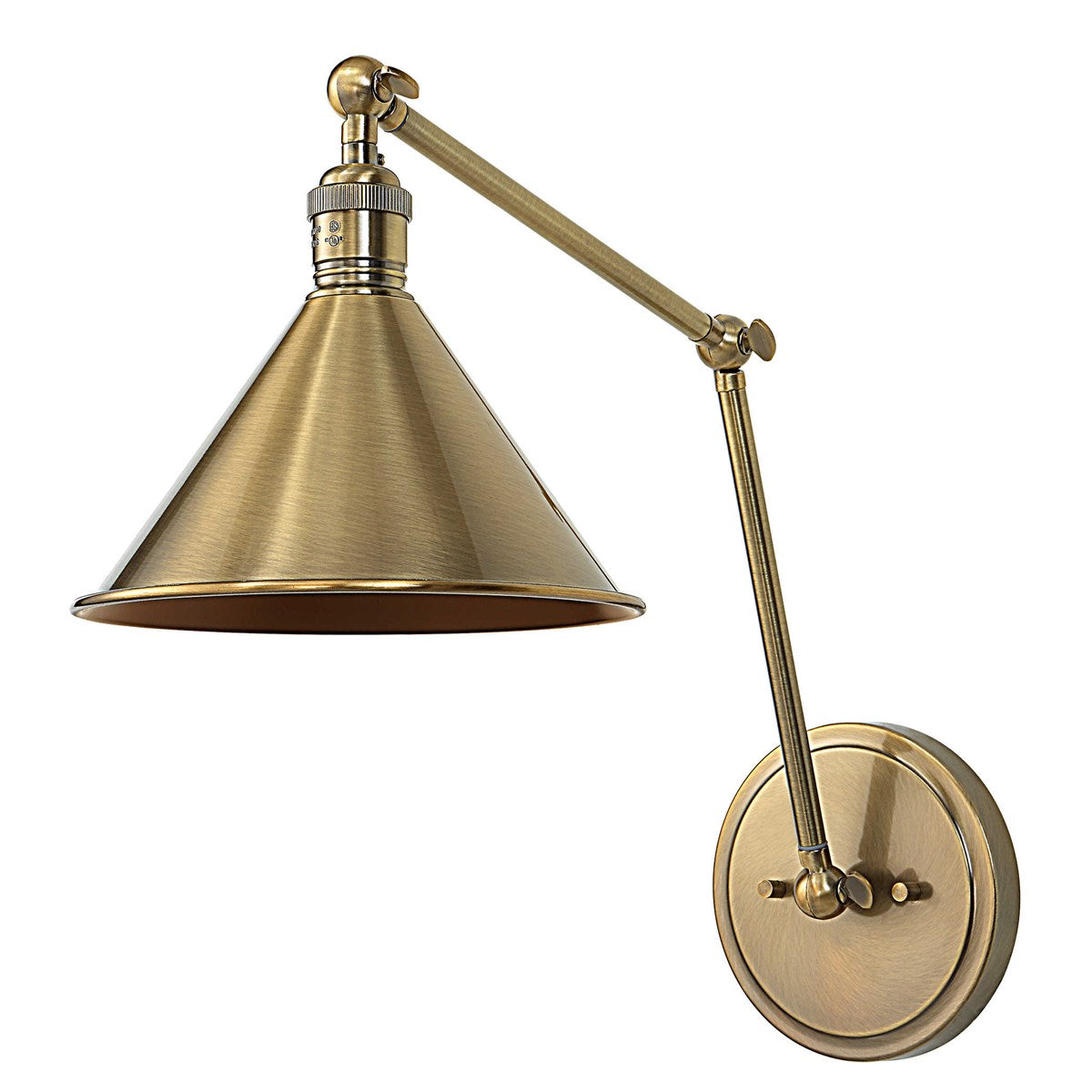Exeter 1Lt Wall Sconce - Modern LED Light Fixture for Bedroom, Living Room & Hallway Lighting