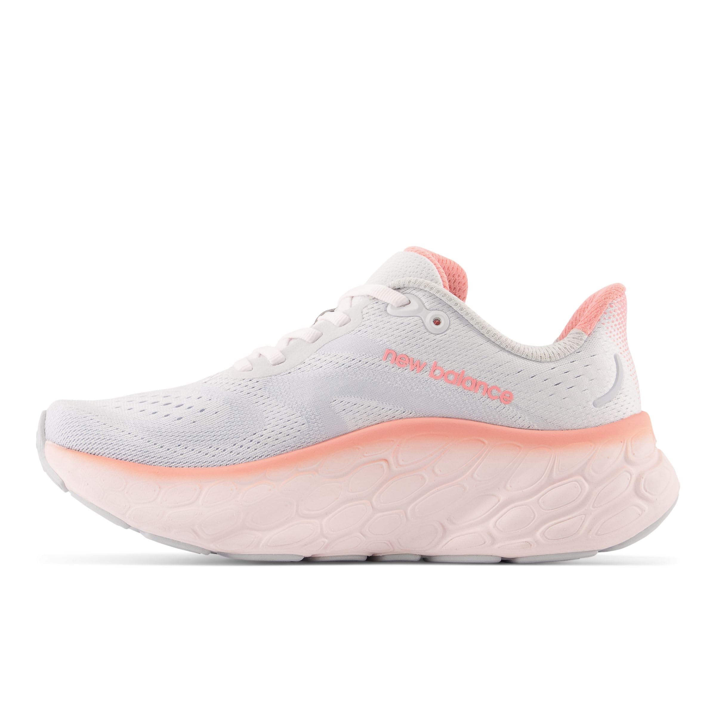 New Balance Women's Fresh Foam X More V4 Running Shoes - Lightweight Cushioned Sneakers for Women, Road & Trail Running, Gym Workouts & Daily Walking