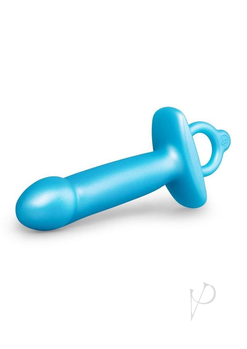B Vibe Lil Dil Silicone Anal Dildo - Blue | Premium Butt Plug for Beginners & Advanced Users | Comfortable & Body-Safe Anal Toy for Solo Play & Couples