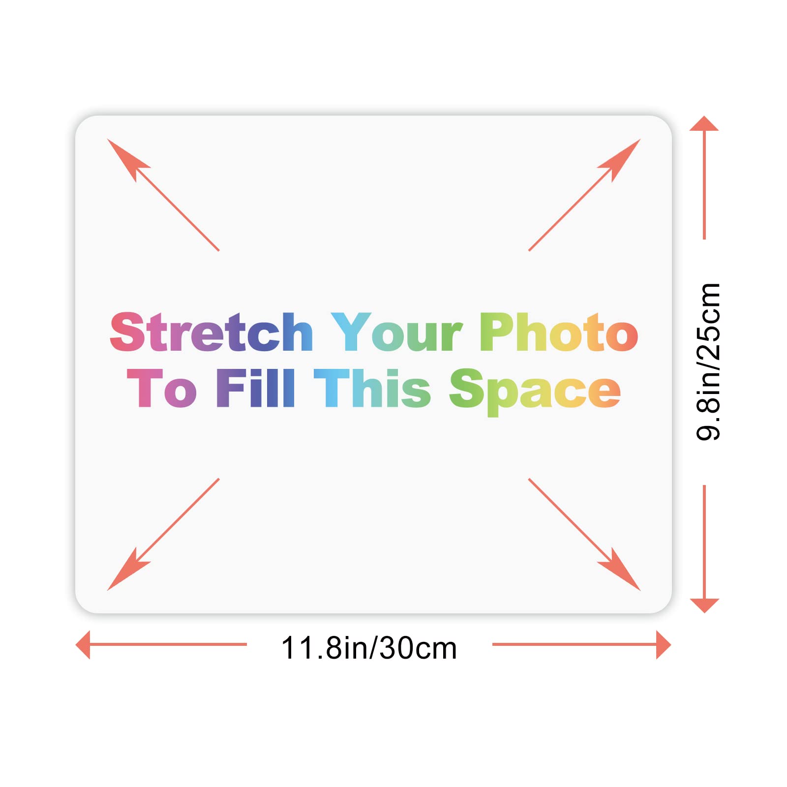Custom Photo Collage Mouse Pad 300x250mm (11.8x9.8 in) - Personalized Text & Image Gaming Mouse Mat - Perfect Gift for Christmas, Valentine's Day - Ideal for Office, Gaming & Home Computer Use