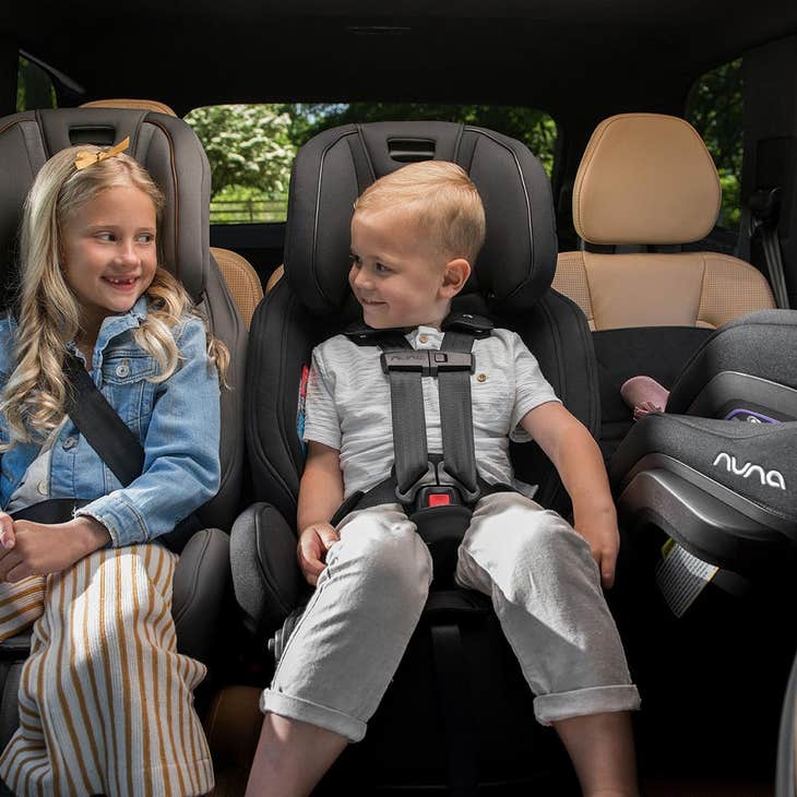 Nuna Exec Convertible Car Seat for Toddlers & Kids - Safe & Comfortable 3-in-1 Design for Rear, Forward & Booster Facing - Perfect for Family Travel & Daily Commutes