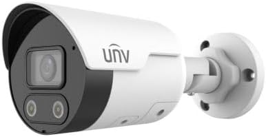 Uniview IPC2122SR3 ADF40KMC 4.0mm 2MP HD Mini Bullet Security Camera with IR Night Vision - Indoor/Outdoor Surveillance for Home, Office & Business Security